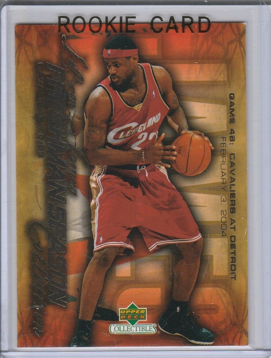 lebron james cleveland card